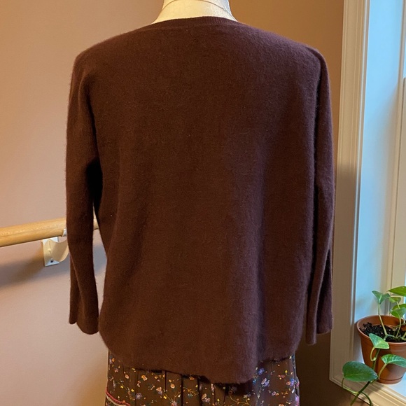 Garnet Hill cashmere sweater XS/S - Picture 3 of 5